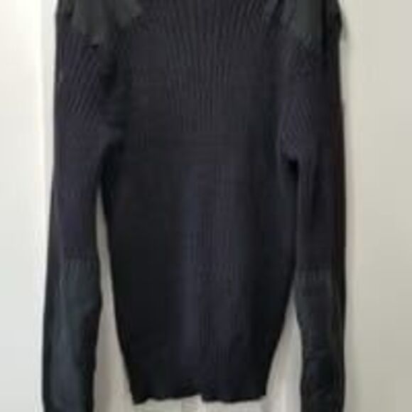 Brigade quartermasters 100% wool wooly pully v neck size 48 vtg READ - Picture 2 of 8